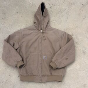 CARHARTT WIP OG ACTIVE JACKET TAN CANVAS  XL QUILTED
